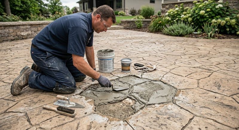 Decorative Concrete Repair in Temecula, CA
