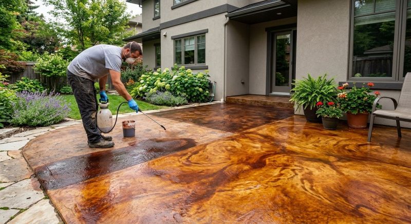 Concrete Acid Washing in Dallas, TX