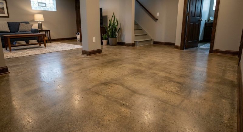 Concrete Floor Staining in Frisco, TX