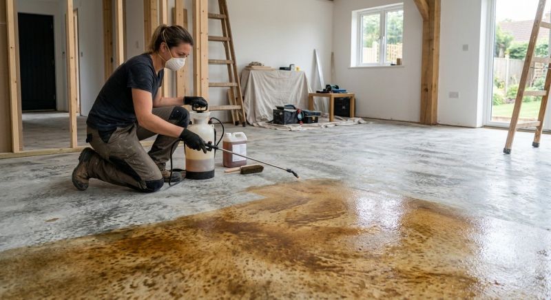 Concrete Staining Service in Frisco, TX
