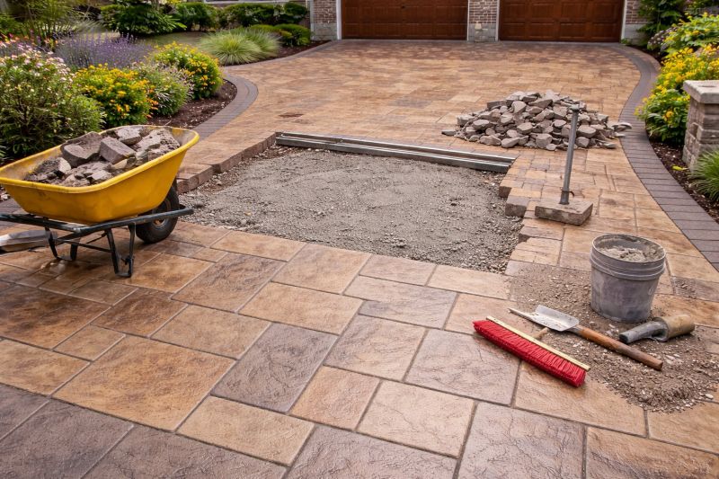 Stamped Concrete Paving in Frisco, TX