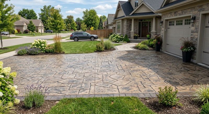 Stamped Concrete Resurfacing in Fort Worth, TX